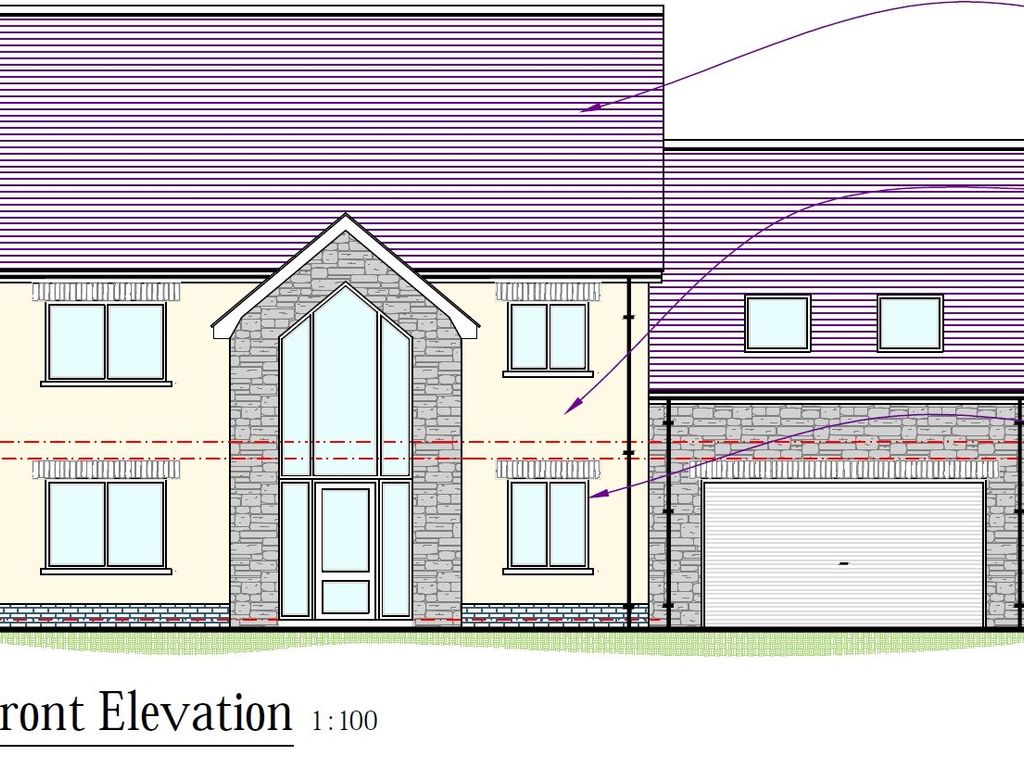 New home, 4 bed detached house for sale in Llangrannog Road, Brynhoffnant SA44, £510,000