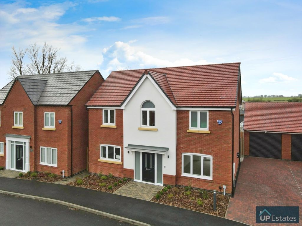 New home, 3 bed detached house for sale in Warton Mill, Warton, Tamworth B79, £385,000