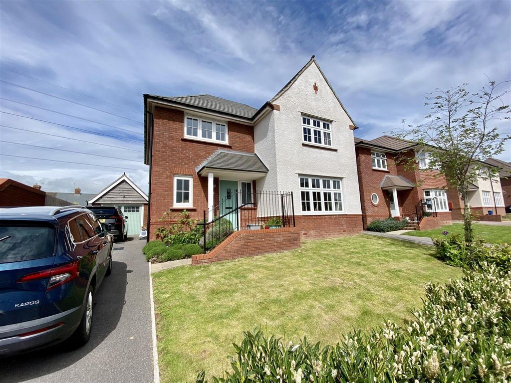 4 bed detached house for sale in Great Spring Road, Sudbrook, Caldicot NP26, £420,000