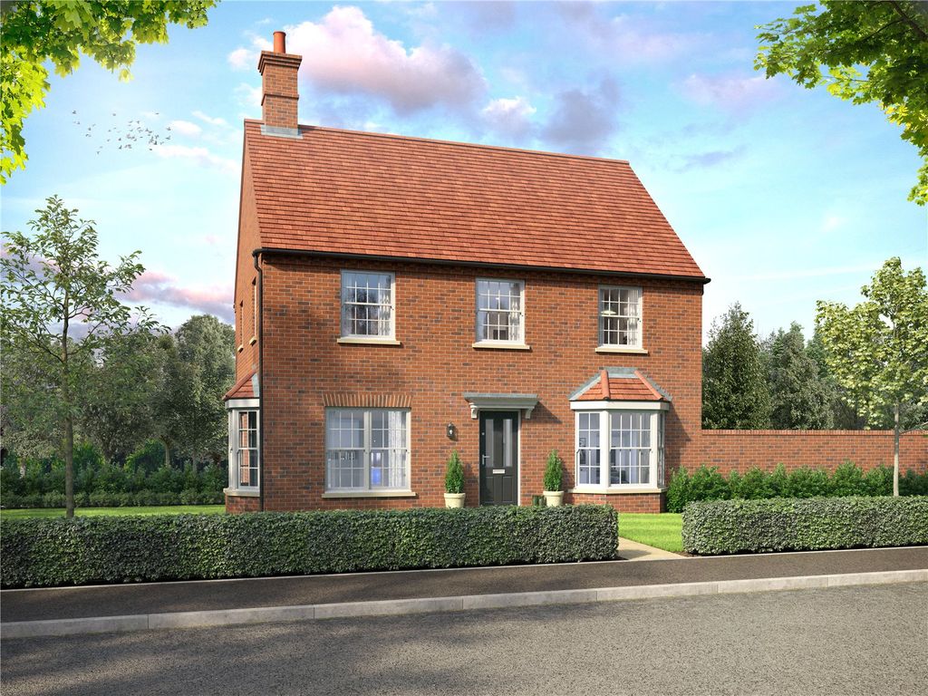 New home, 4 bed detached house for sale in Houghton Grange, Houghton, St Ives, Cambs PE28, £575,000