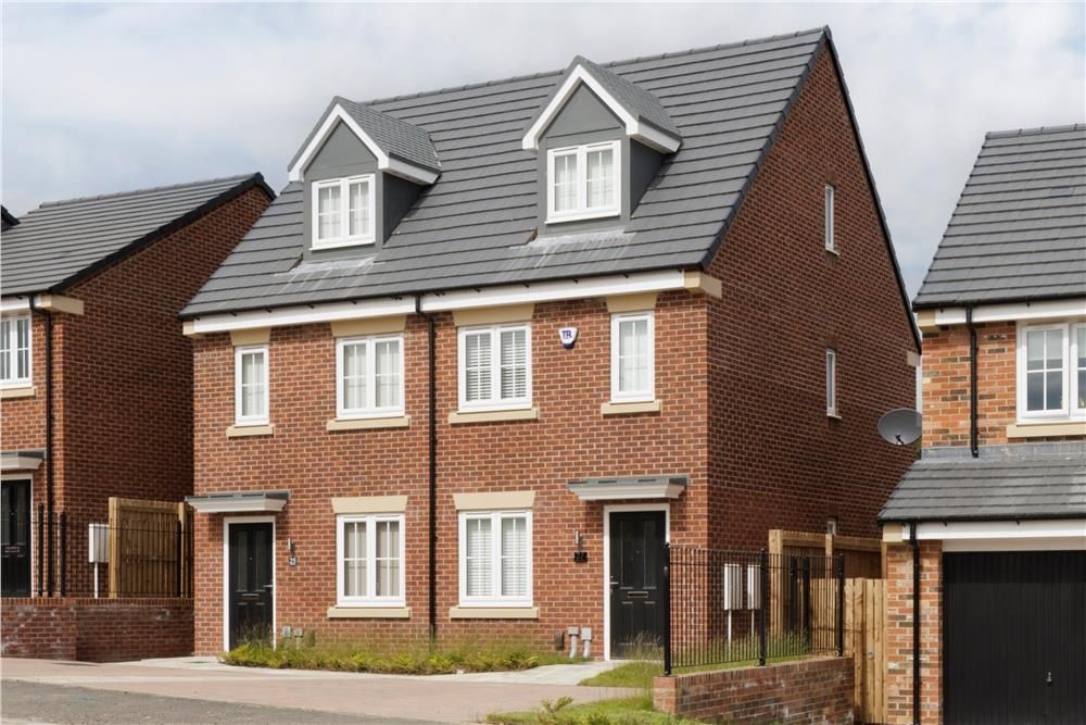 New home, 3 bed semi-detached house for sale in "The Masterton" at Elm Avenue, Pelton, Chester Le Street DH2, £199,950