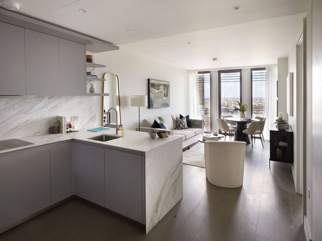 New home, 1 bed flat for sale in One Bishopsgate Plaza, 80 Houndsditch, London EC3A, £1,325,000