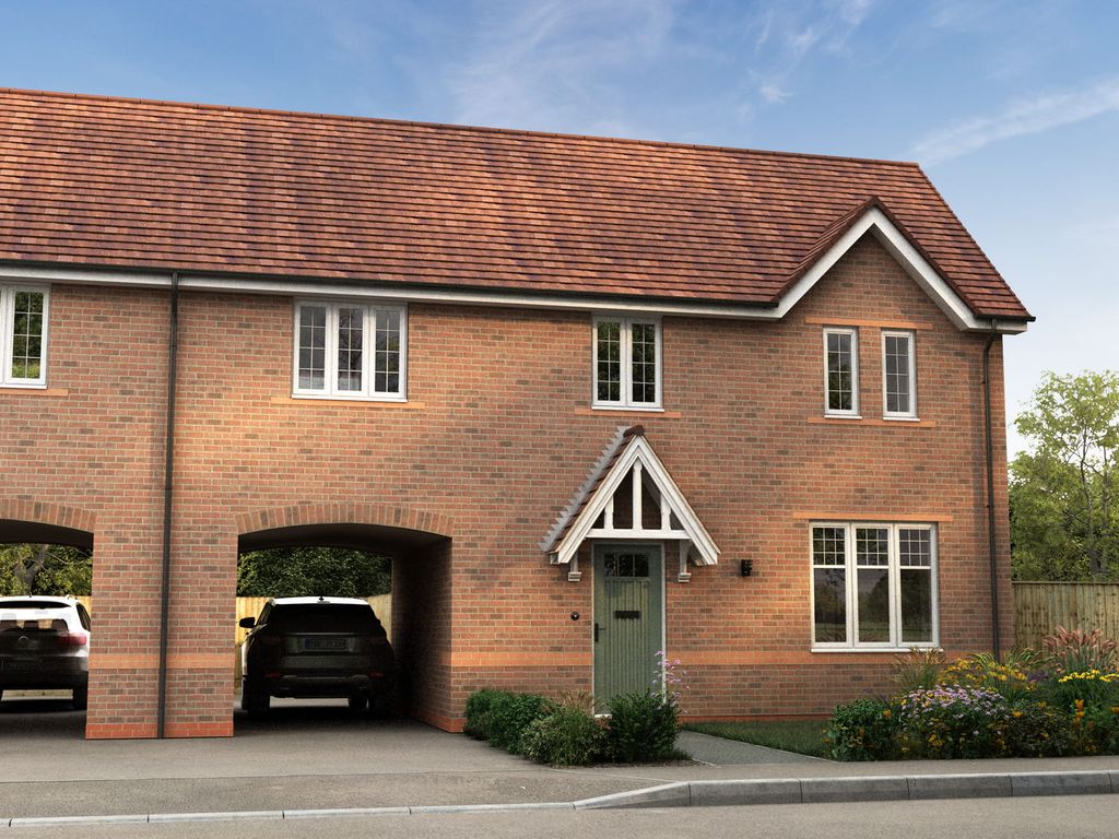 New home, 4 bed semi-detached house for sale in "The Moloney" at St. Georges Park, Binfield, Bracknell RG42, £560,000