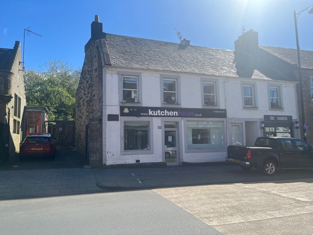 Retail premises to let in 33- 37 High Street, Linlithgow, West Lothian EH49, £18,000 pa
