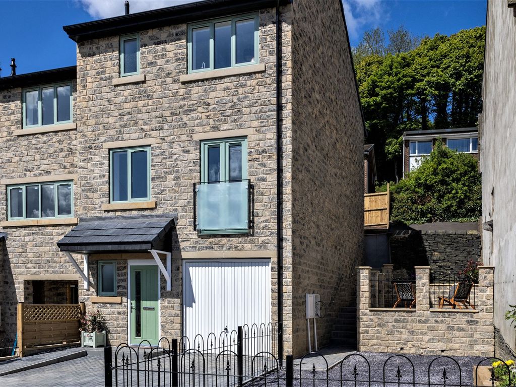 New home, 3 bed terraced house for sale in Lane Ends Green, Hipperholme, Halifax HX3, £260,000