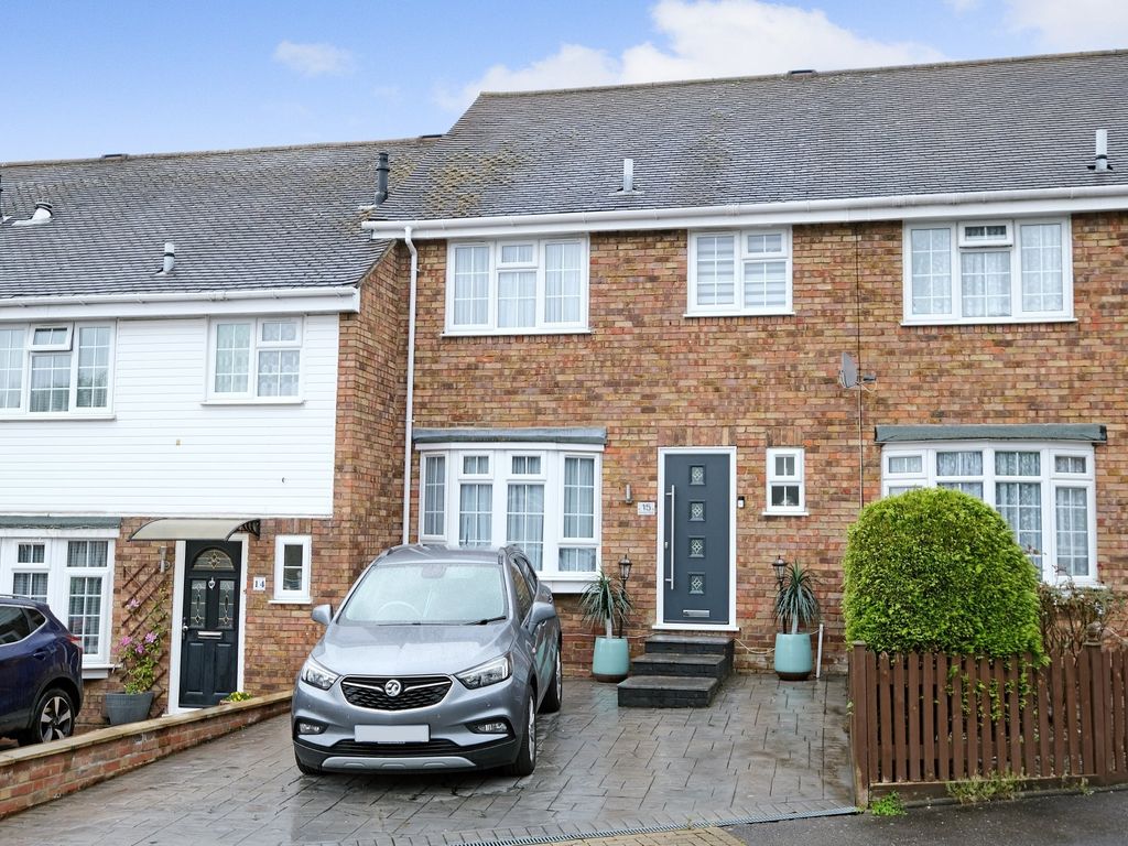 3 bed terraced house for sale in Gardiner Close, St. Pauls Cray, Orpington BR5, £420,000