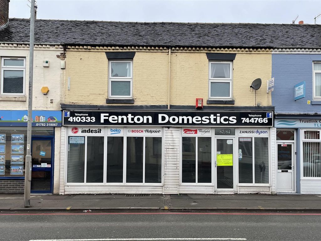 Retail premises to let in 82-84 Victoria Road, Fenton ST4, £12,000 pa