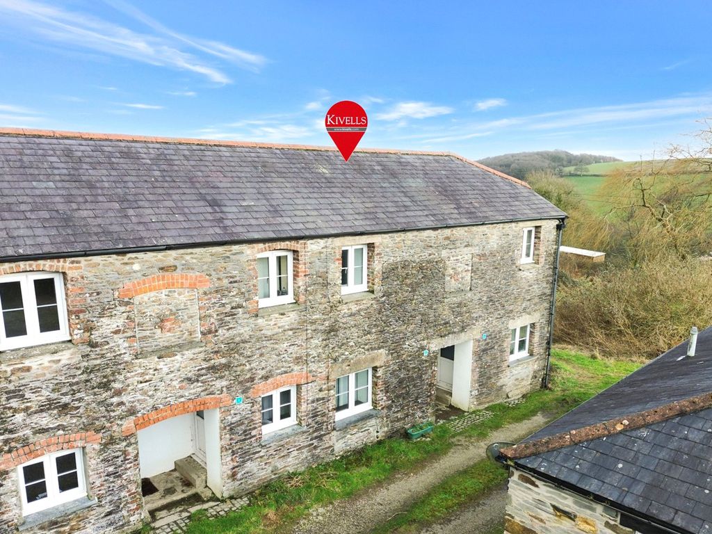 1 bed terraced house for sale in Pillar Barn, Tremeale Barns, Daws House, Launceston PL15, £125,000