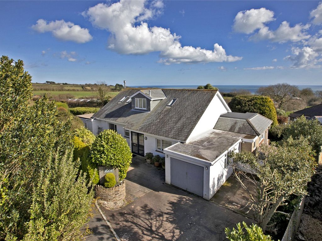 5 bed detached house for sale in Bay View Estate, Stoke Fleming, Dartmouth, Devon TQ6, £795,000