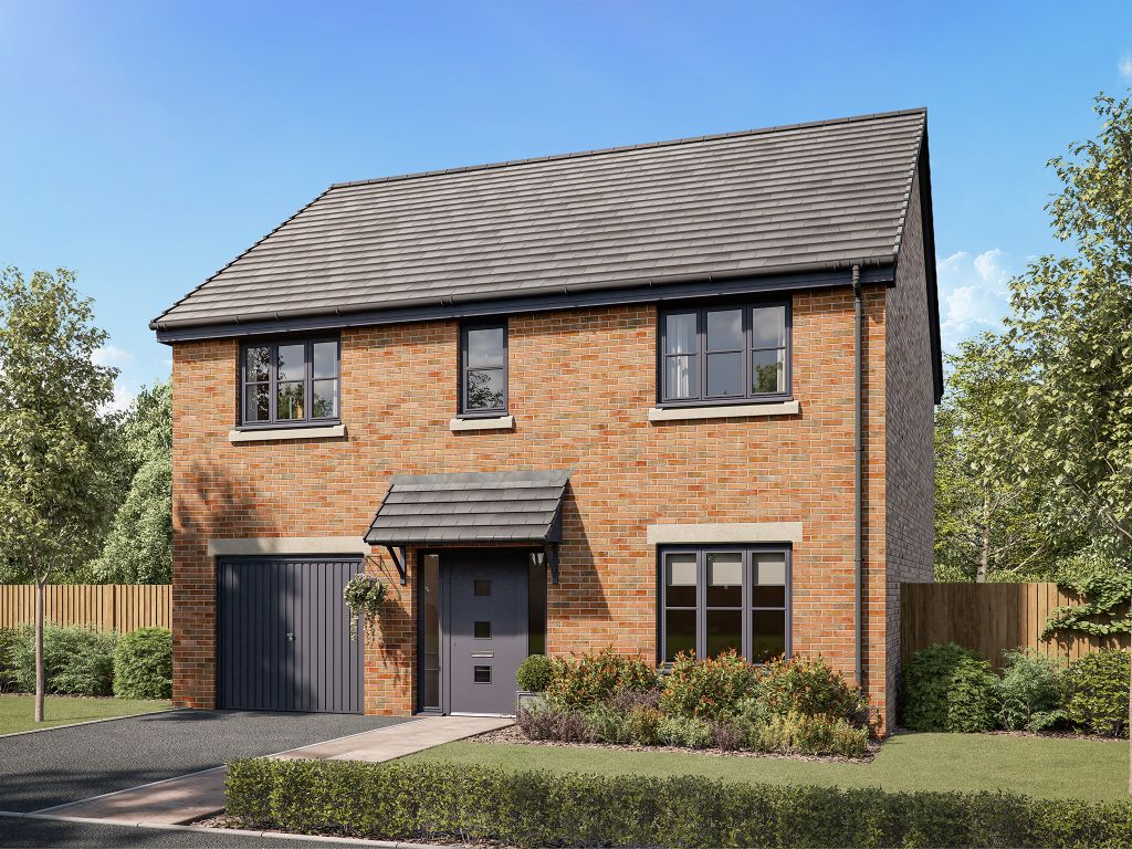New home, 4 bed detached house for sale in "The Cullen" at Urlay Nook Road, Eaglescliffe, Stockton-On-Tees TS16, £355,000