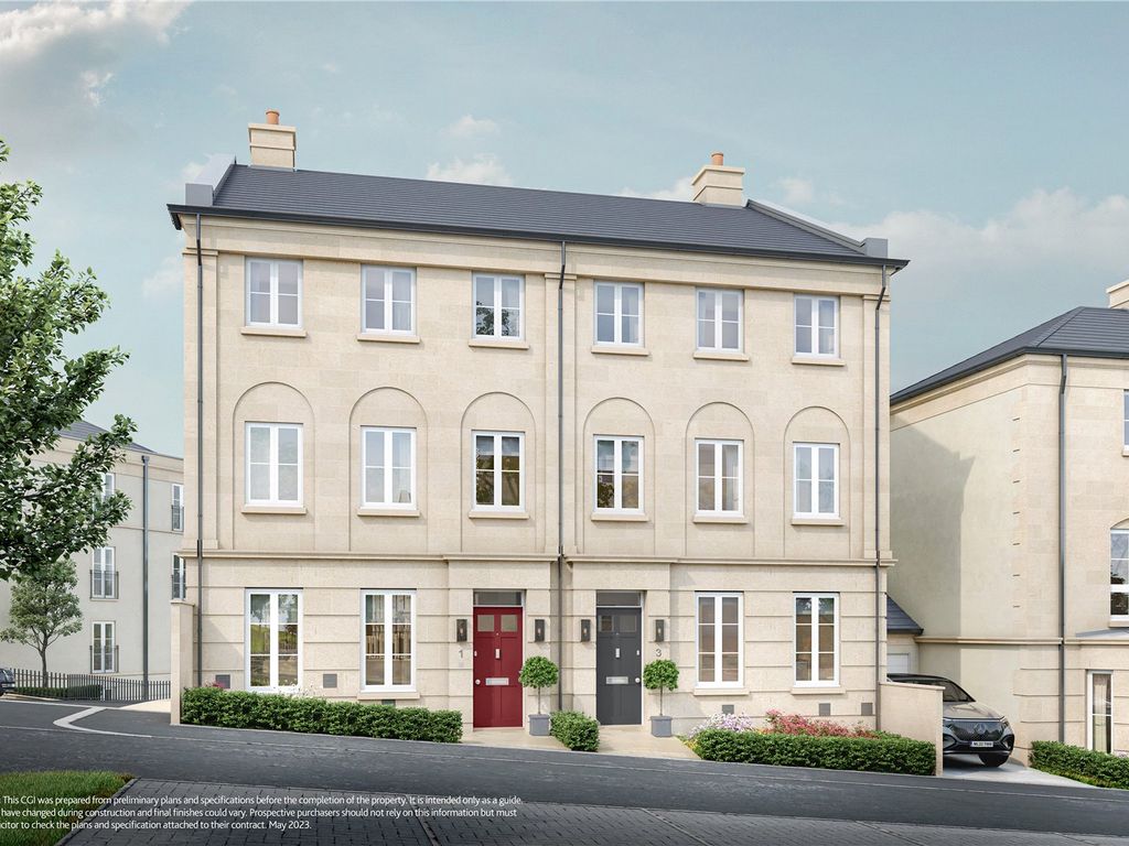 New home, 4 bed semi-detached house for sale in Parkland Avenue, Warminster Road, Bath BA2, £1,275,000