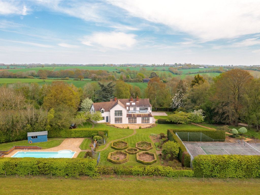 6 bed detached house for sale in Meeting Green, Wickhambrook, Newmarket, Suffolk CB8, £1,650,000