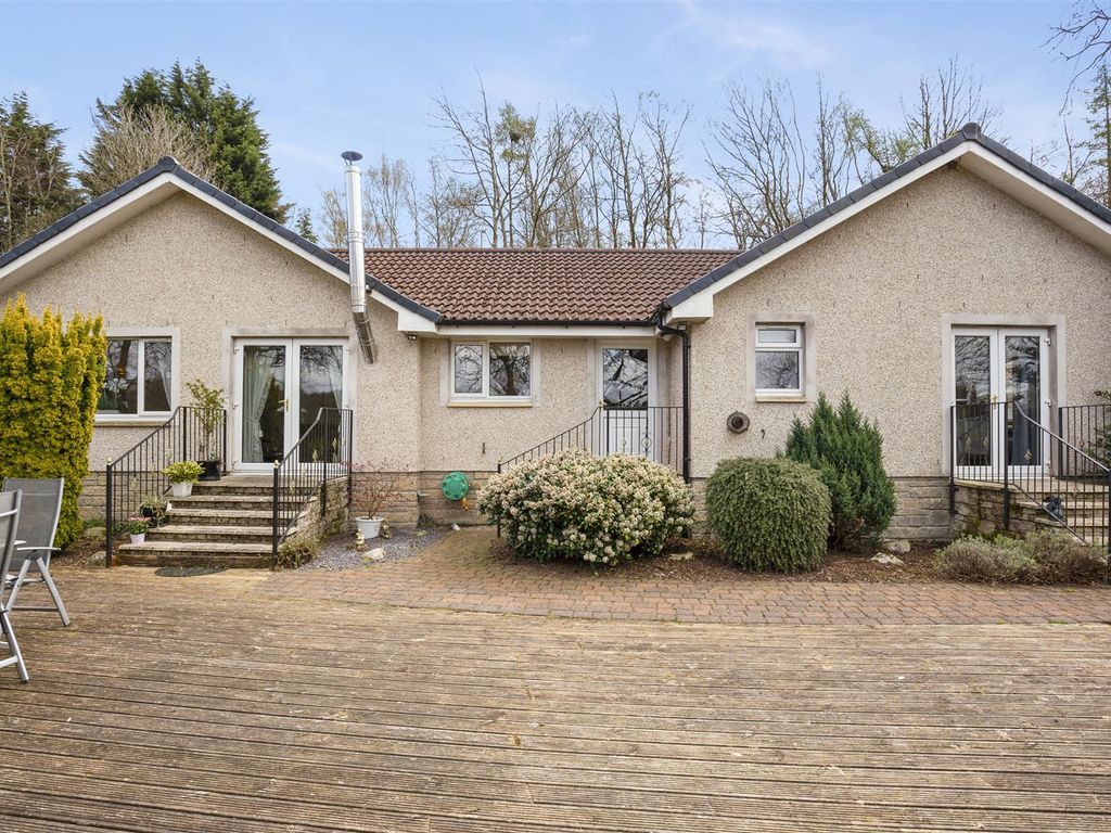 5 bed detached bungalow for sale in 1 Riverbank Lodge, Crook Of Devon, Kinross KY13, £450,000