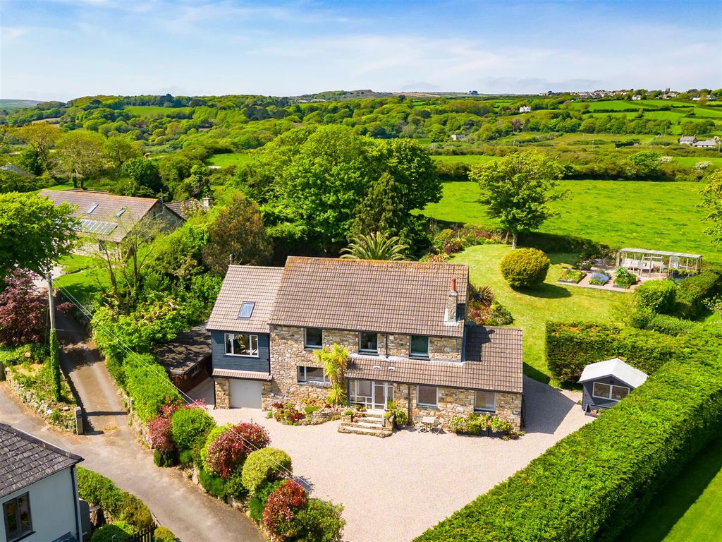 5 bed detached house for sale in Rosehill, Penzance TR20, £1,050,000