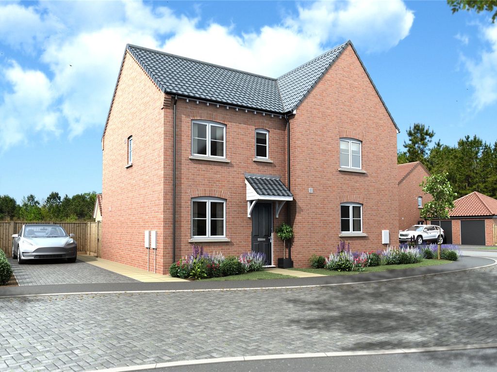 New home, 2 bed semi-detached house for sale in Plot 31 Jubilee Park, Chapel Road, Wrentham, Suffolk NR34, £196,000