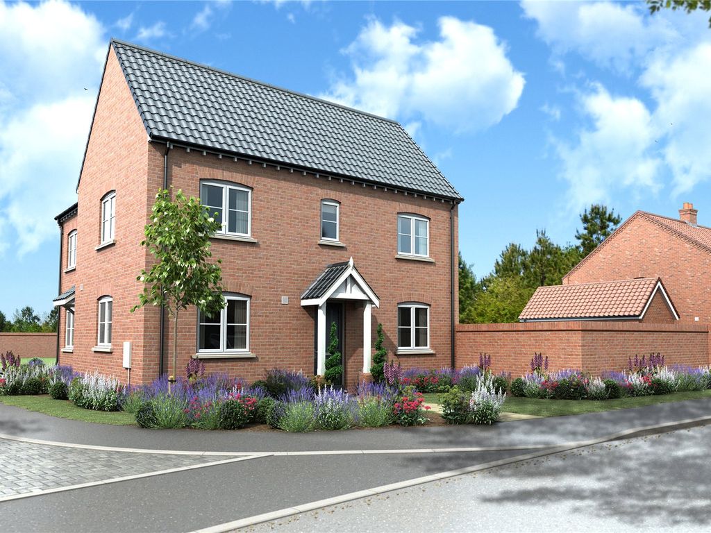 New home, 2 bed semi-detached house for sale in Plot 32 Jubilee Park, Chapel Road, Wrentham, Suffolk NR34, £196,000