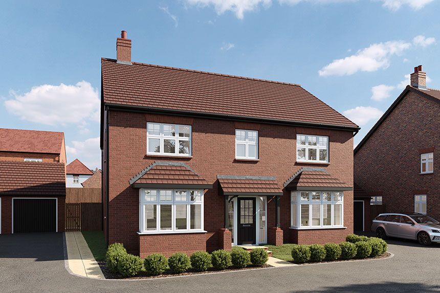 New home, 5 bed detached house for sale in "The Lime" at Bordon Hill, Stratford-Upon-Avon CV37, £799,995