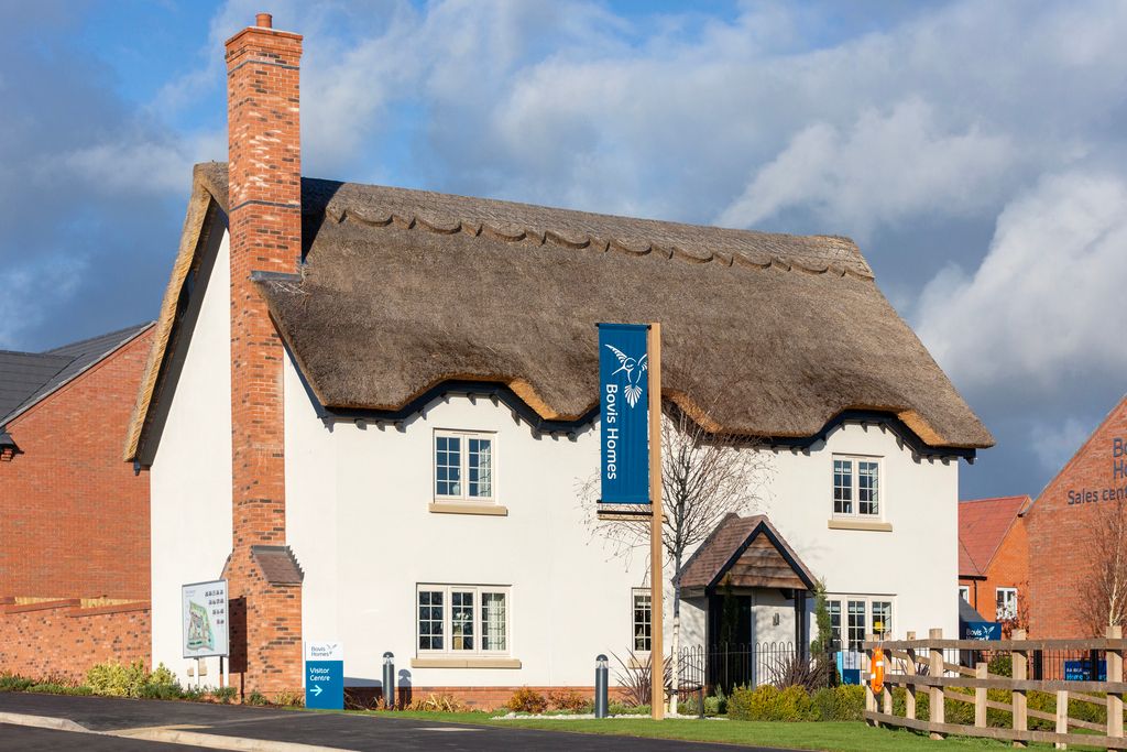New home, 5 bed detached house for sale in "The Thatch" at Bordon Hill, Stratford-Upon-Avon CV37, £829,995
