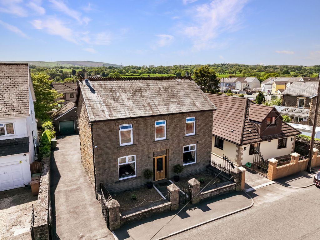 5 bed detached house for sale in High Street, Nelson, Treharris CF46, £400,000