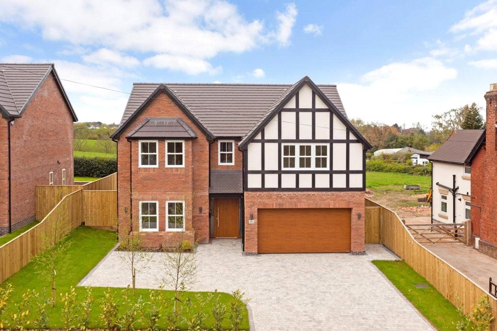 New home, 4 bed detached house for sale in Cuddington, Northwich, Cheshire CW8, £795,000