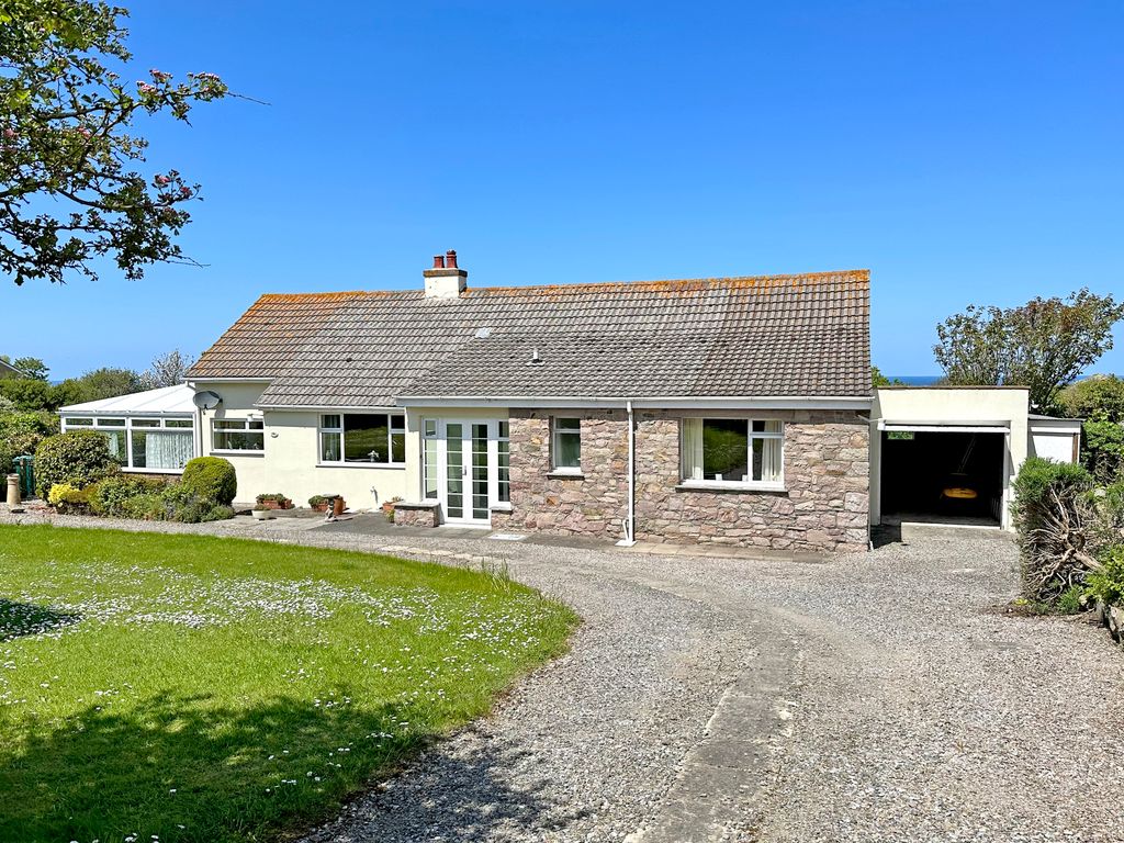 3 bed detached bungalow for sale in Longis Road, Alderney GY9, £420,000