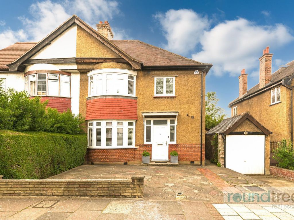 4 bed semi-detached house for sale in Neeld Crescent, Hendon NW4, £900,000