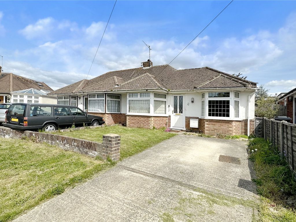 2 bed bungalow for sale in Chaucer Avenue, Rustington, Littlehampton, West Sussex BN16, £365,000