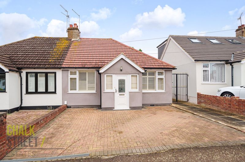 2 bed semi-detached bungalow for sale in Burnway, Hornchurch RM11, £450,000