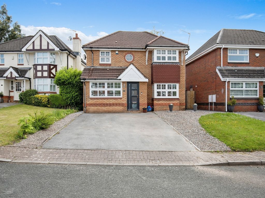 4 bed detached house for sale in Maes Yr Orchis, Morganstown, Cardiff CF15, £400,000