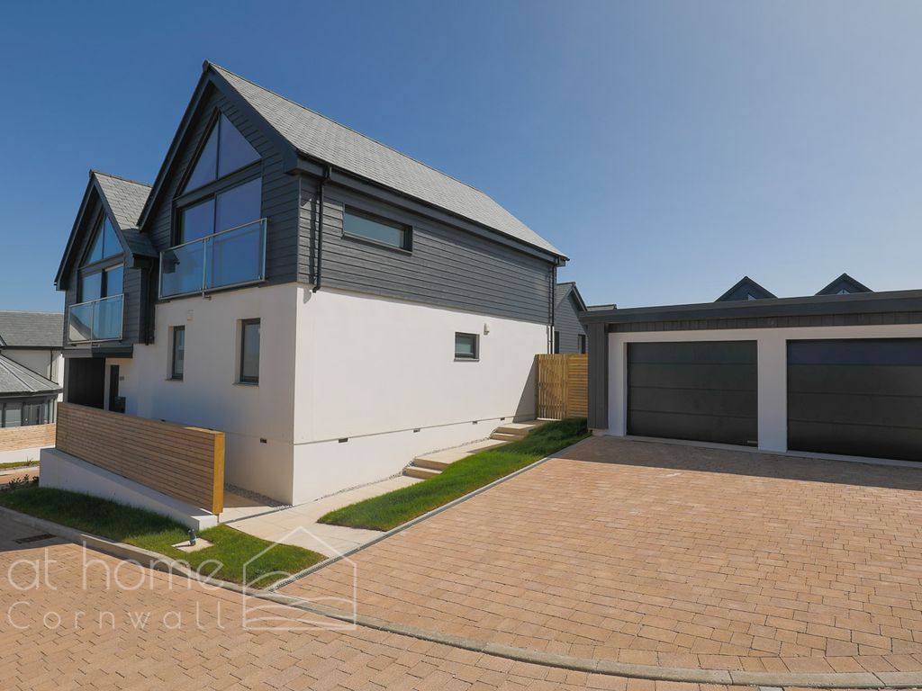 New home, 4 bed detached house for sale in The Point, Droskyn, Perranporth TR6, £1,600,000