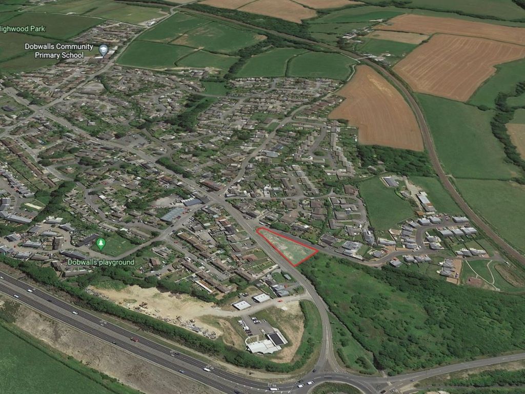 Land for sale in Dobwalls, Liskeard, Cornwall PL14, £750,000