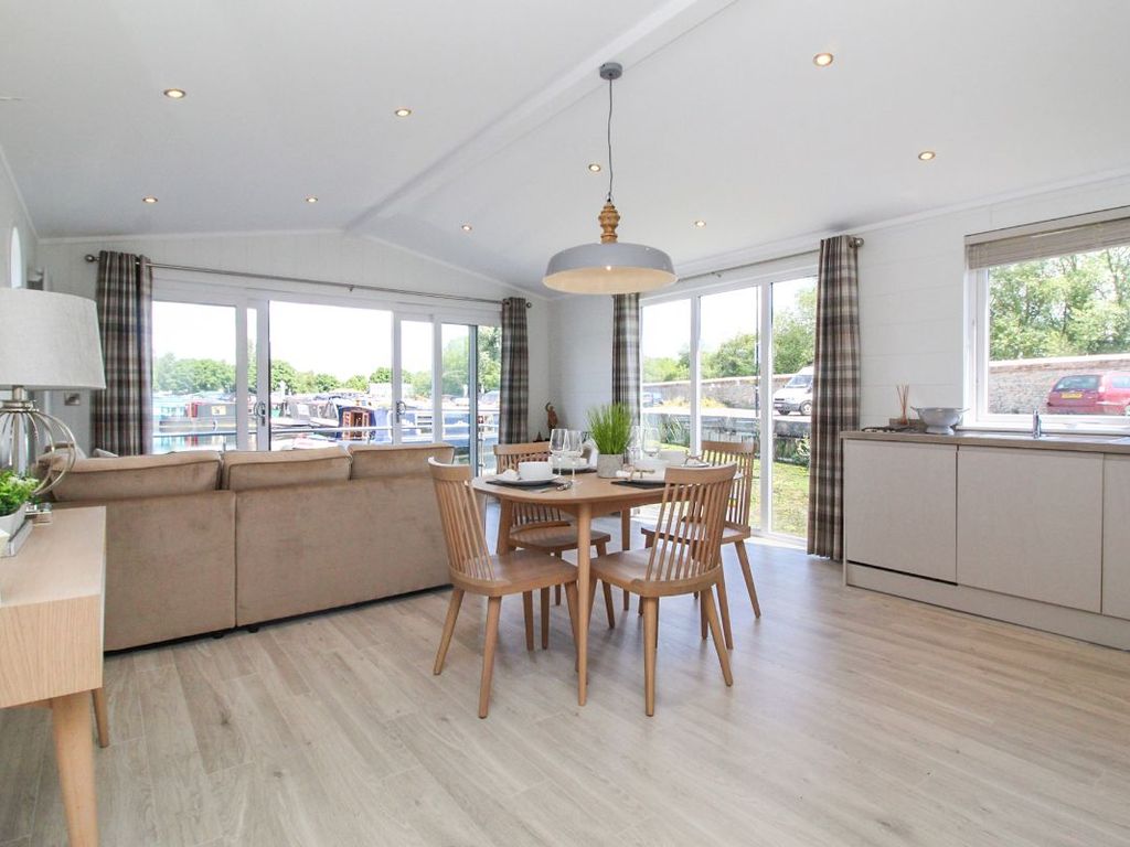 New home, 2 bed detached house for sale in Priory Marina Aquahome, Barkers Lane, Bedford MK41, £285,000