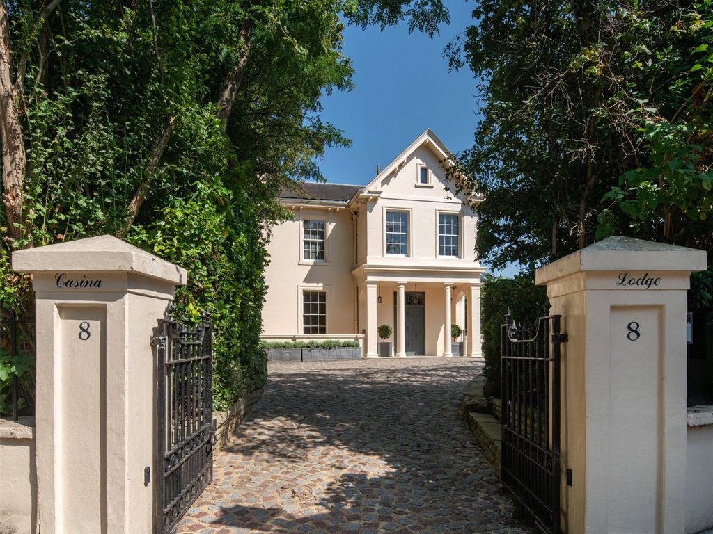 5 bed detached house for sale in Park Village West, Regent's Park, London NW1, £11,500,000