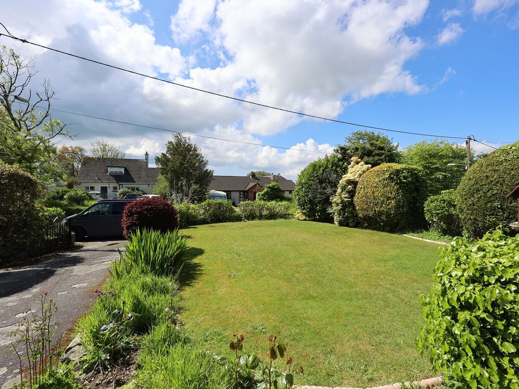 3 bed detached bungalow for sale in Chapel Hill, Sticker, St Austell PL26, £295,000