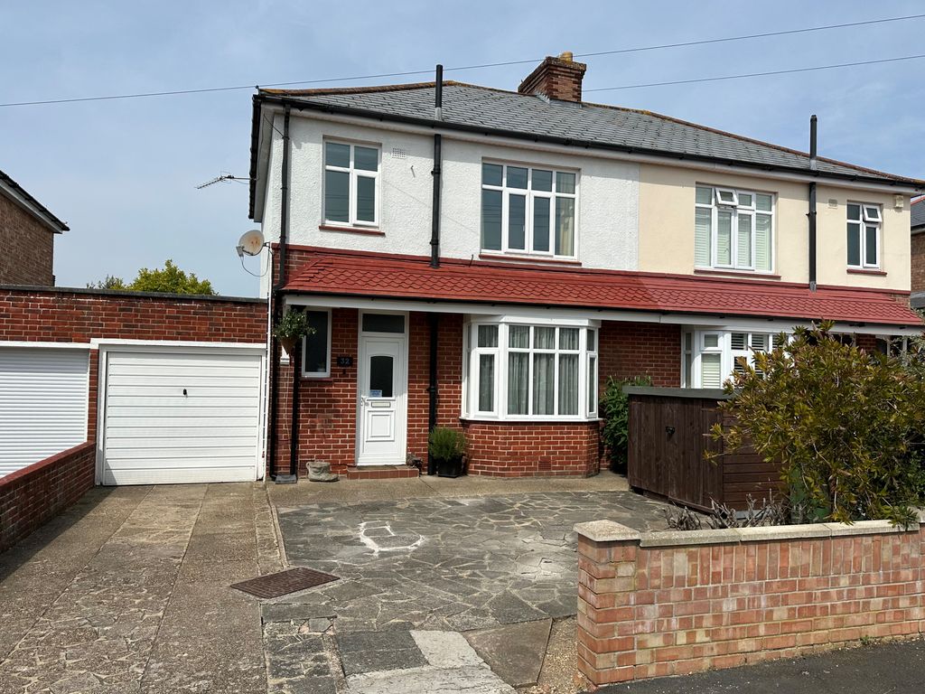3 bed semi-detached house for sale in Birdwood Grove, Portchester, Hampshire PO16, £425,000