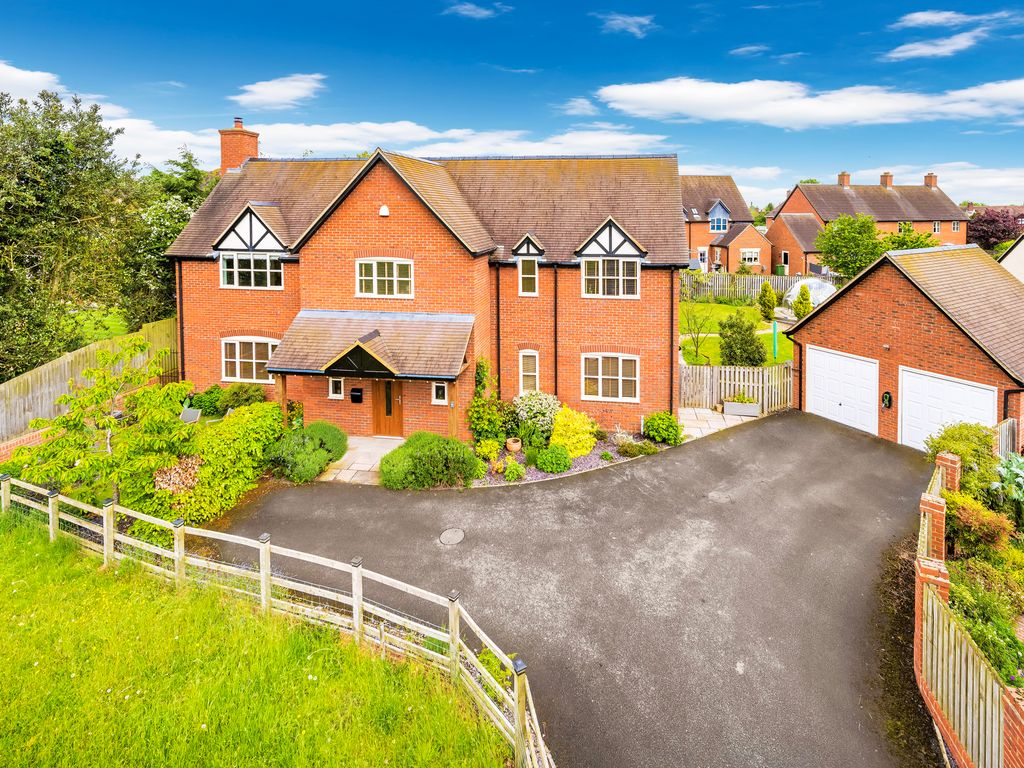 5 bed detached house for sale in The Fold, Childs Ercall, Market Drayton TF9, £600,000