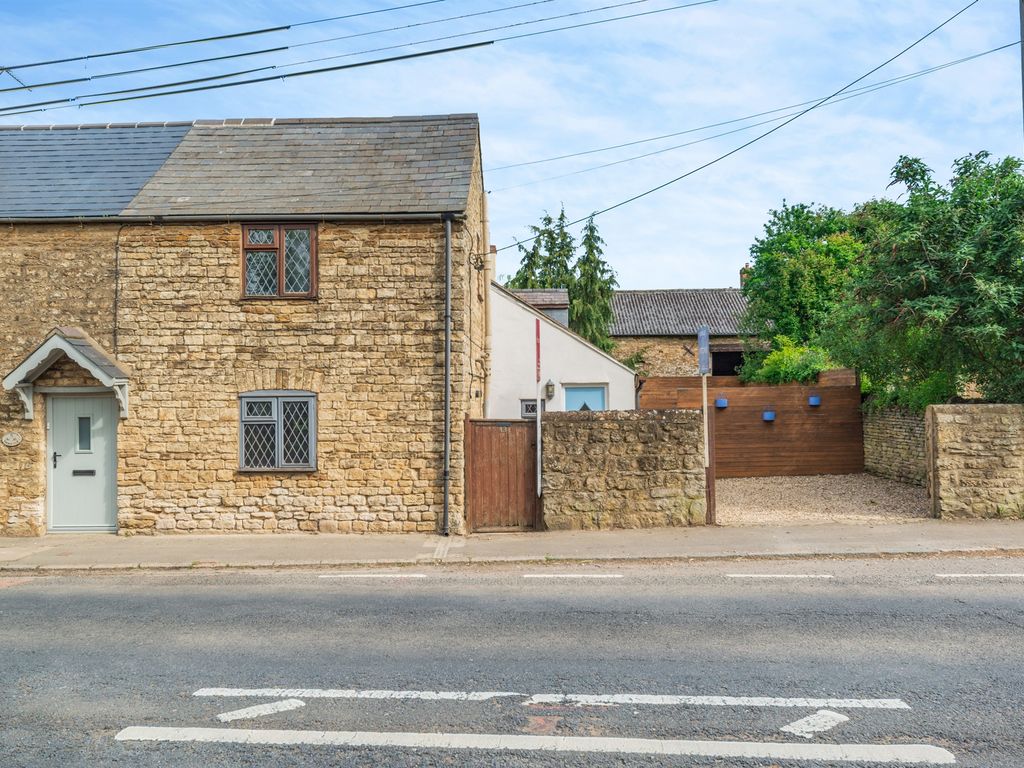 3 bed semi-detached house for sale in Main Road, Glaston, Oakham LE15, £350,000