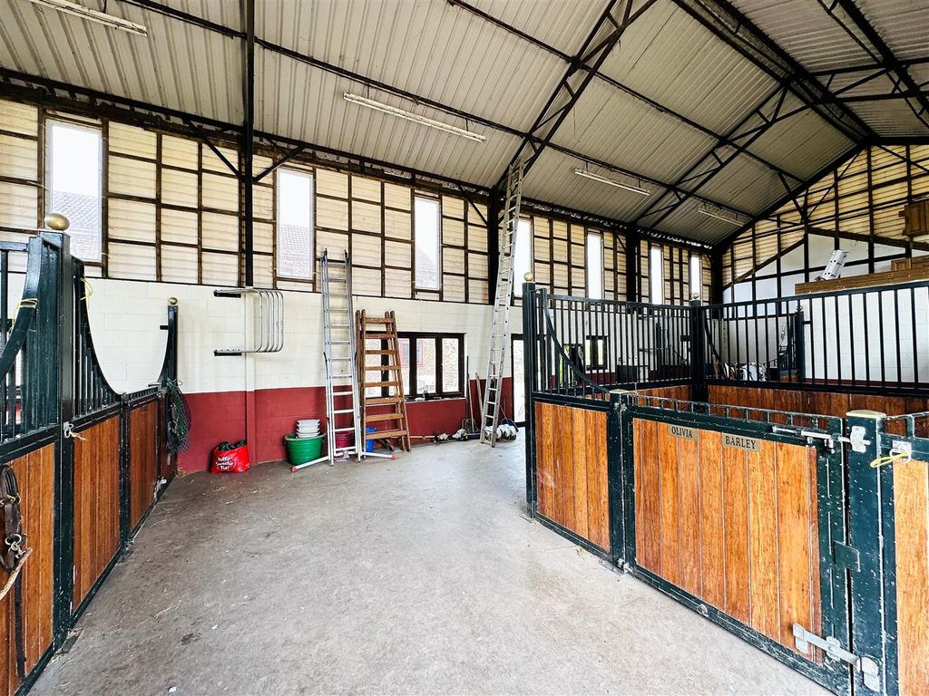 5 bed barn conversion for sale in Balne Croft Lane, Pollington, Goole DN14, £1,250,000