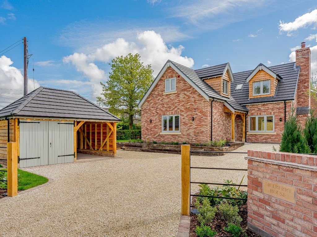 New home, 3 bed detached house for sale in Mulberry House, Lower Common, Longden, Shrewsbury, Shropshire SY5, £635,000