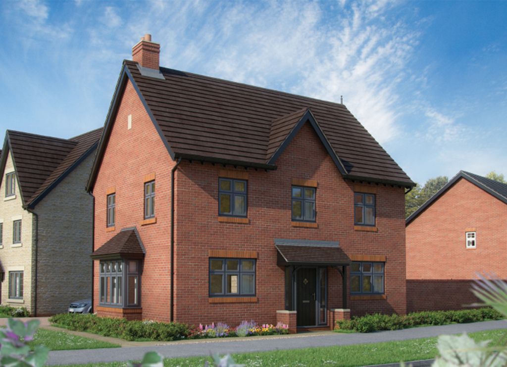 New home, 4 bed detached house for sale in "The Chestnut" at Campden Road, Lower Quinton, Stratford-Upon-Avon CV37, £489,995
