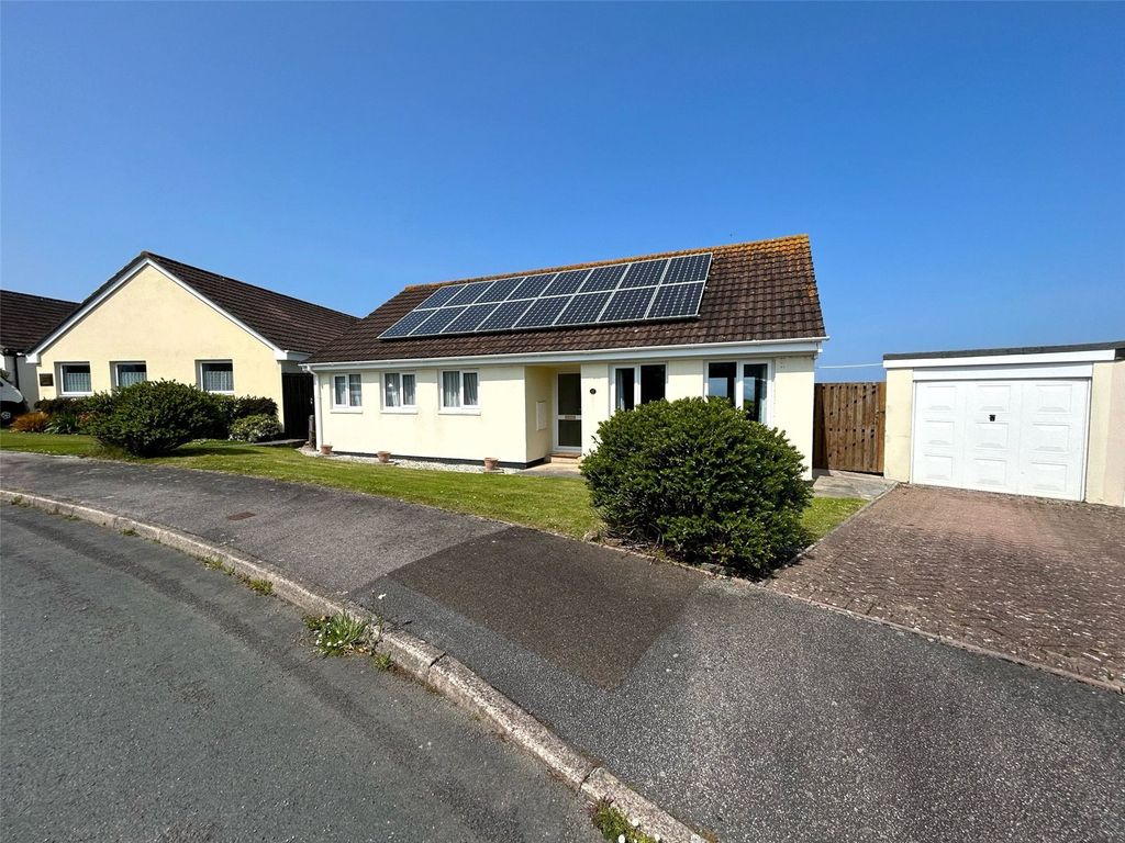 3 bed bungalow for sale in Lundy Drive, Crackington Haven, Bude EX23, £425,000
