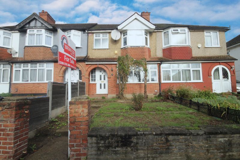 3 bed terraced house for sale in Wadham Gardens, Greenford UB6, £489,950