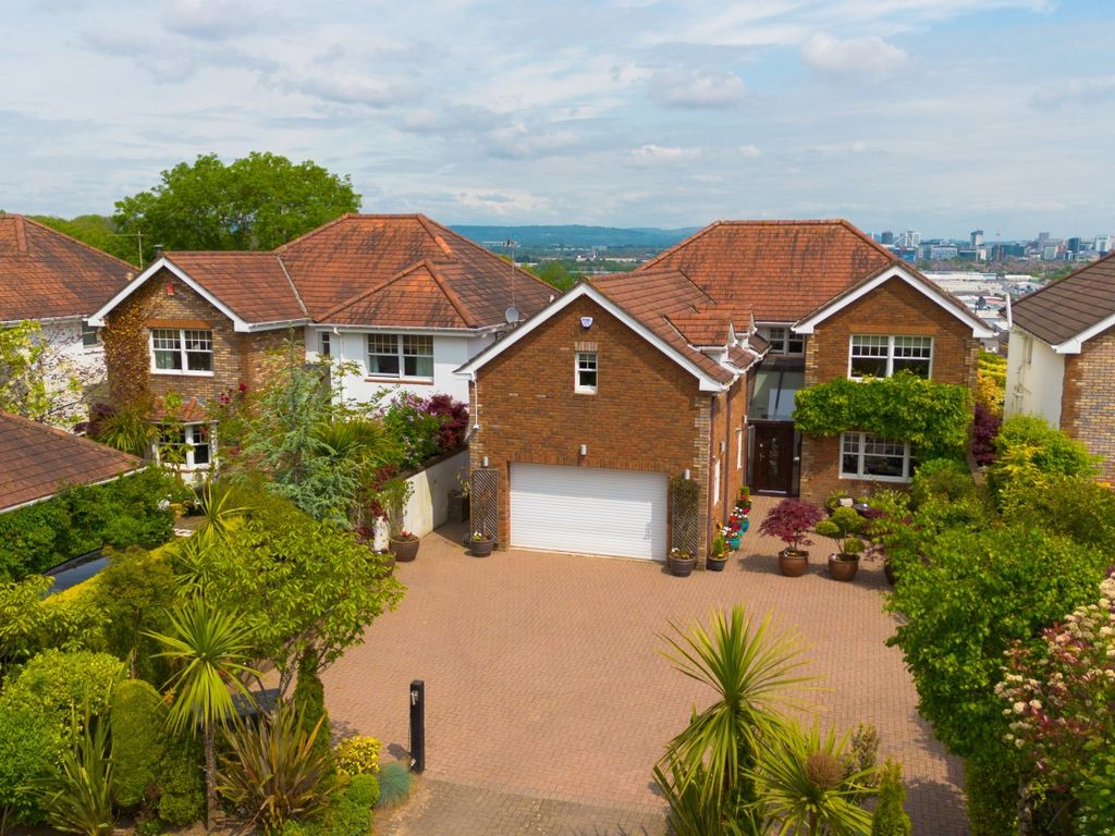 5 bed detached house for sale in Keepers Gardens, Llandough, Penarth CF64, £1,250,000