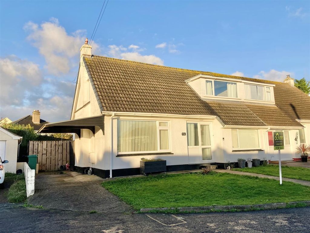 4 bed semi-detached house for sale in Deceptively Spacious, Roskilling, Helston TR13, £410,000