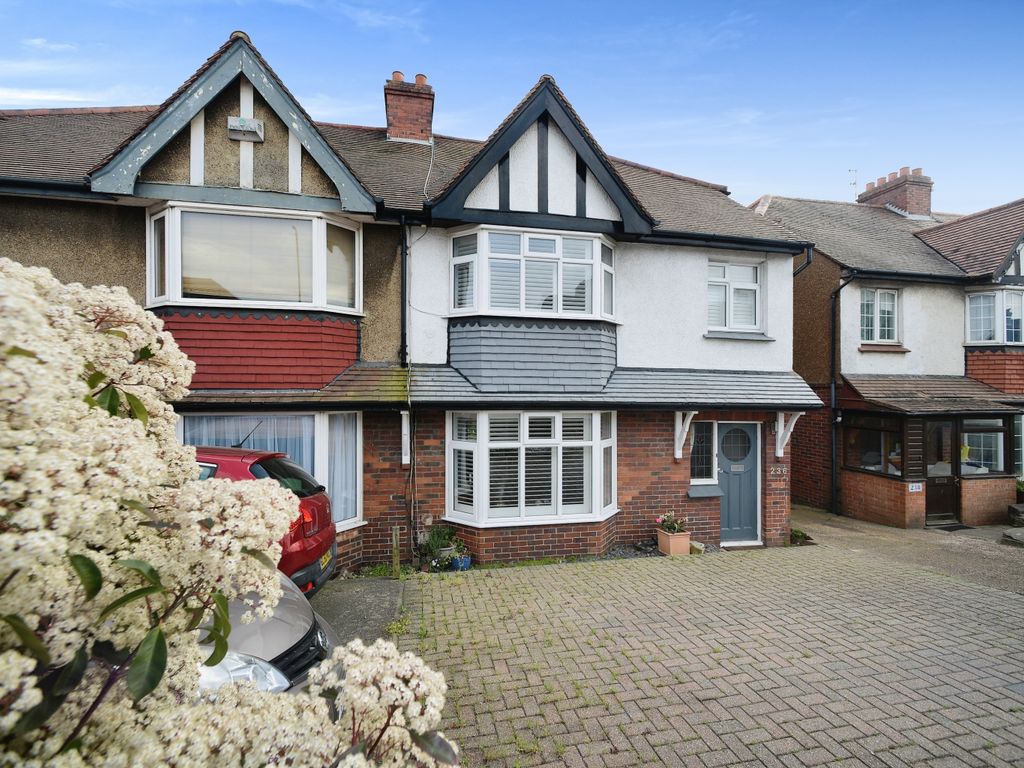 4 bed semi-detached house for sale in Old Shoreham Road, Hove BN3, £649,950