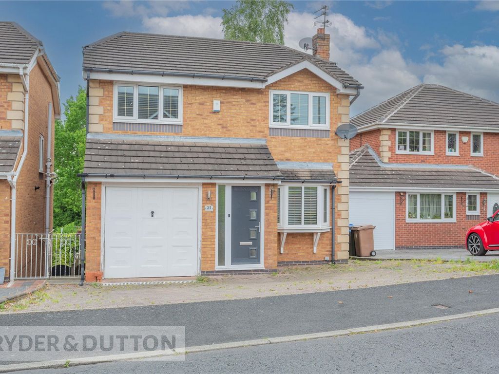 4 bed detached house for sale in Harold Lees Road, Heywood, Greater Manchester OL10, £400,000