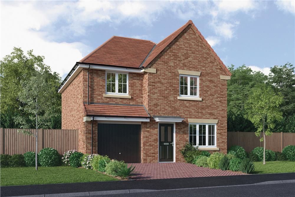 New home, 4 bed detached house for sale in "The Elderwood" at Elm Avenue, Pelton, Chester Le Street DH2, £267,950
