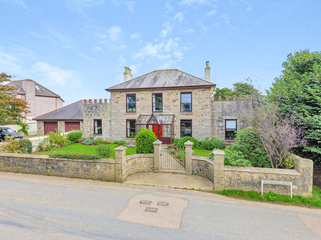 6 bed detached house for sale in Carnhell Road, Gwinear, Hayle TR27, £695,000