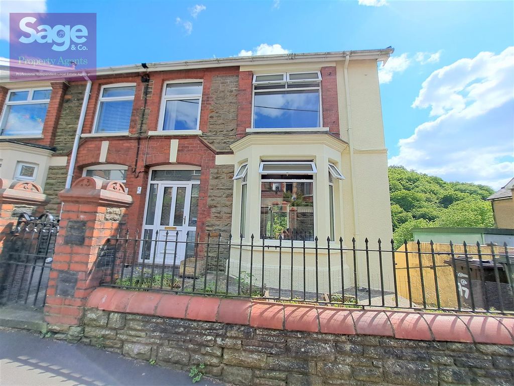 3 bed semi-detached house for sale in Gwyddon Road, Abercarn, Newport NP11, £244,950