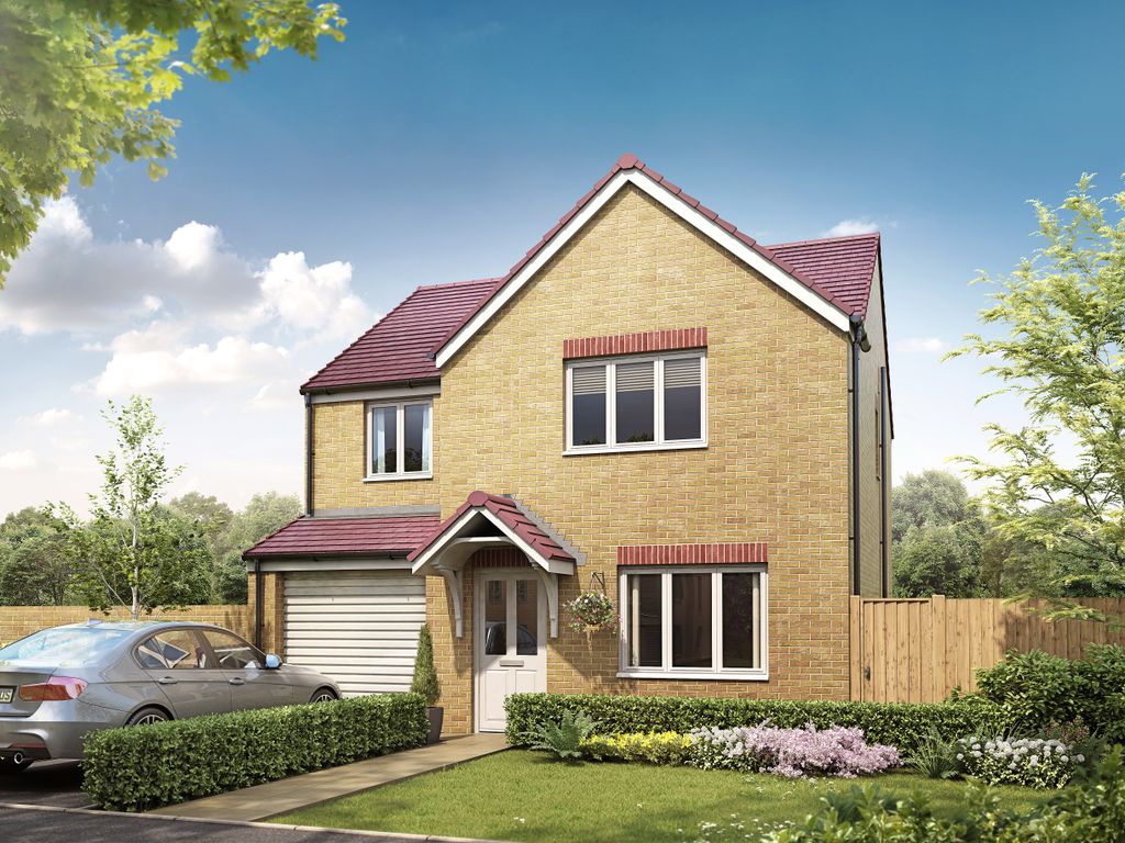 New home, 4 bed detached house for sale in "The Hornsea" at Station Road, Hesketh Bank, Preston PR4, £299,000